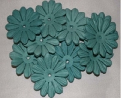 AS4E - 43mm Sea Green Daisy Flower